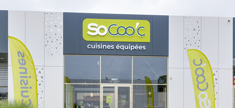 Façade cuisines équipées SoCoo'c Strasbourg Sud